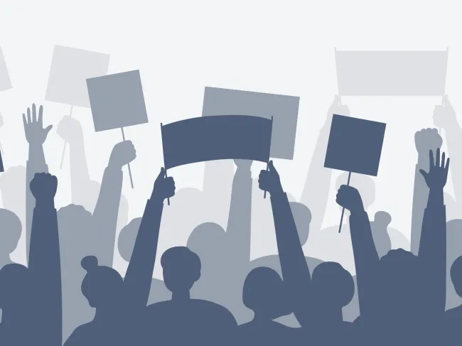 democratic protest